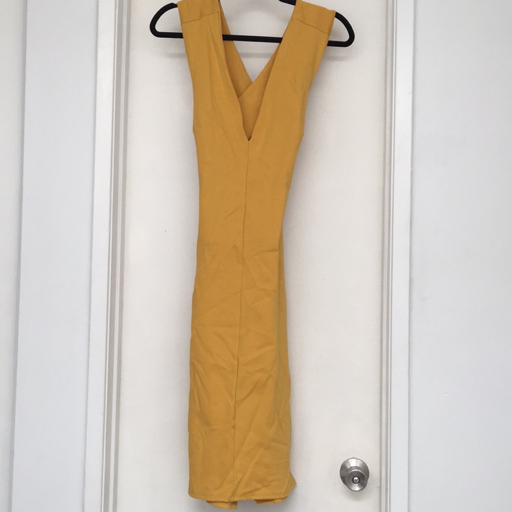 Cross body dress